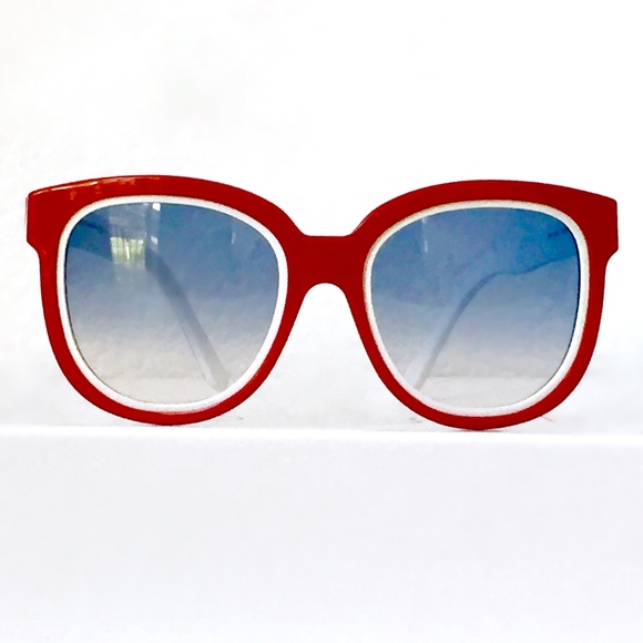 Balenciaga Accessories - BALENCIAGA 0106/S Oversized 1960s Retro Sunglasses